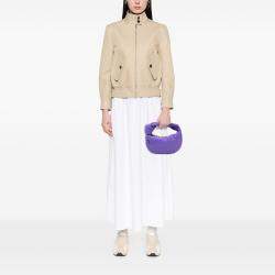Pre Owned Bottega Veneta Purple Mini Nappa Intrecciato Jodie