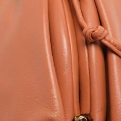 Pre Owned Bottega Veneta Brown Leather Small The Pouch Clutch