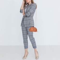 Pre Owned Bottega Veneta Brown Leather Small The Pouch Clutch