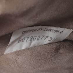 Pre Owned Bottega Veneta Tricolor Leather Small Piazza Bag