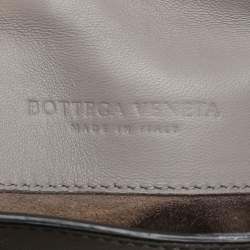 Pre Owned Bottega Veneta Tricolor Leather Small Piazza Bag