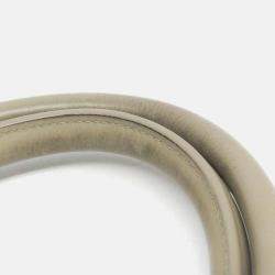 Pre Owned Bottega Veneta Intrecciato Large Light Green Leather Tote Bag