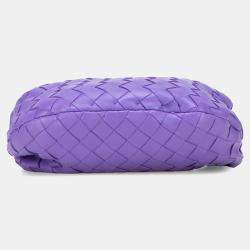 Pre Owned حقيبة بوتيغا فينيتا جودي الصغيرة نابا انتريشياتو بنفسجية