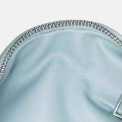 Pre Owned Bottega Veneta Blue Mini Nappa Intrecciato Jodie