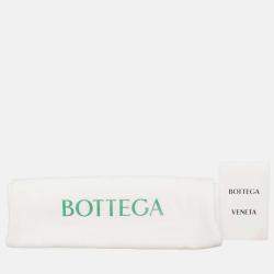 Pre Owned Bottega Veneta Cassette Mini Green Leather Camera Bag