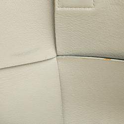 Pre Owned Bottega Veneta Black Small Nappa Maxi Intrecciato Arco Tote