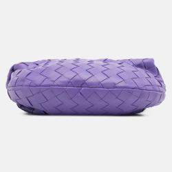 Pre Owned حقيبة بوتيغا فينيتا جويدي صغيرة نسيج ناعم انتريشياتو