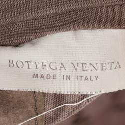 Pre Owned Bottega Veneta Brown Intrecciato Leather Small Veneta Hobo