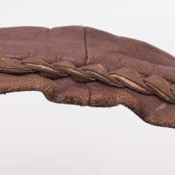 Pre Owned Bottega Veneta Brown Intrecciato Leather Small Veneta Hobo