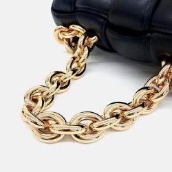 Pre Owned Bottega Veneta Padded Chain Cassette Bag