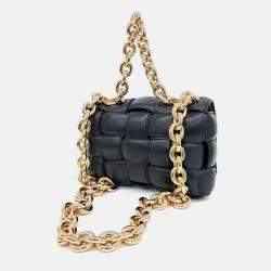 Pre Owned Bottega Veneta Padded Chain Cassette Bag