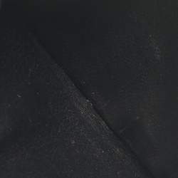 Pre Owned Bottega Veneta Dark Green Leather Zip Card Holder