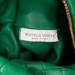 Pre Owned Bottega Veneta Green Mini Nappa Intrecciato Jodie