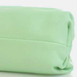 Pre Owned Bottega Veneta Green Calfskin The Pouch