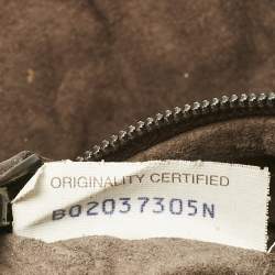 Pre Owned Bottega Veneta Brown Intrecciato Leather Nodini Crossbody Bag