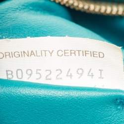 Pre Owned Bottega Veneta Green Intrecciato Leather Mini Jodie Hobo