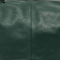 مملوكة مسبقًا Bottega Veneta Dark Green Leather Double Knot Bag