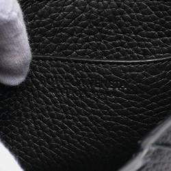 Pre Owned Bottega Veneta Small Diago Shoulder Bag Leather Black