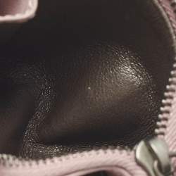 مملوكة مسبقًا محفظة بوتيغا فينيتا جلد أنتريشياتو زهري ثلاثي الطيات مدمج