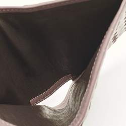 مملوكة مسبقًا محفظة بوتيغا فينيتا جلد أنتريشياتو زهري ثلاثي الطيات مدمج