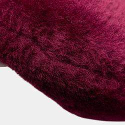 Pre Owned Bottega Veneta Purple Mini Shearling Jodie