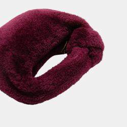 Pre Owned Bottega Veneta Purple Mini Shearling Jodie