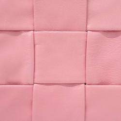 Pre Owned Bottega Veneta Pink Leather Cassette Belt Bag