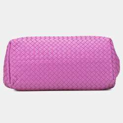 مملوكة مسبقًا Bottega Veneta Purple Medium Nappa Intrecciato Garda Tote