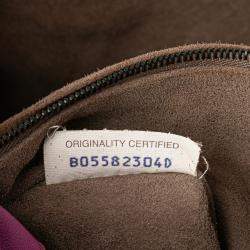 مملوكة مسبقًا Bottega Veneta Purple Medium Nappa Intrecciato Garda Tote