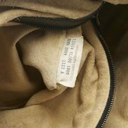 Pre Owned Bottega Veneta Black Intrecciato Twist Leather Veneta Hobo