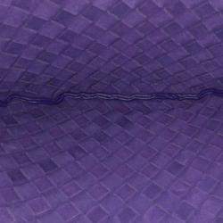 Pre Owned Bottega Veneta Purple Small Nappa Intrecciato Turn Pouch