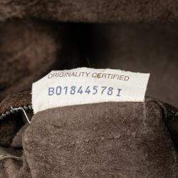 Pre Owned Bottega Veneta Beige Brown Medium Nappa Intrecciato Garda Tote