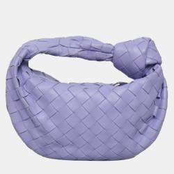 Pre Owned Bottega Veneta Intrecciato Mini Jodie Bag