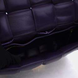 Pre Owned Bottega Veneta Purple Cassette Bag
