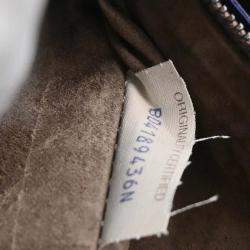 Pre Owned Bottega Veneta Purple Intrecciato Roma Tote Bag