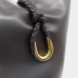 Pre Owned Bottega Veneta Brown Leather Liberta Bucket Bag