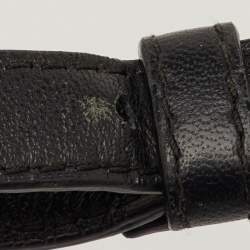 مملوكة مسبقًا Bottega Veneta Black Intrecciato Leather Crossbody Bag