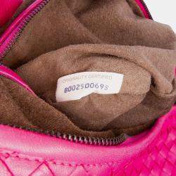 Pre Owned Bottega Veneta Medium Nappa Intrecciato Veneta Hobo