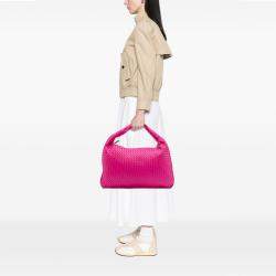 Pre Owned Bottega Veneta Medium Nappa Intrecciato Veneta Hobo