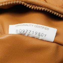 Pre Owned Bottega Veneta Brown Intrecciato Leather Teen Jodie Hobo