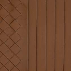 Pre Owned Bottega Veneta Brown Intrecciato Leather Card Case