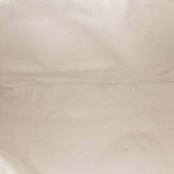 Pre Owned Bottega Veneta White Small Calfskin Intrecciato Hop Hobo