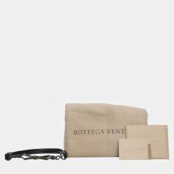 Pre Owned Bottega Veneta Python Flap Shoulder Bag