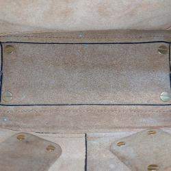 Pre Owned Bottega Veneta Brown Leather Arco Mini