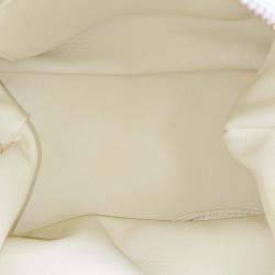 Pre Owned Bottega Veneta Yellow Leather Bauletto Mini Tote and Shoulder Bag