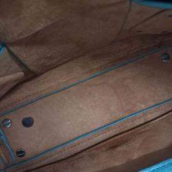 Pre Owned Bottega Veneta Green Leather Arco Small