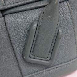 Pre Owned Bottega Veneta Green Leather Arco Small