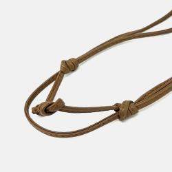 Pre Owned Bottega Veneta Brown Butter Calf Crossbody Bag