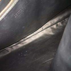 Pre Owned Bottega Veneta Black Leather Small Hop