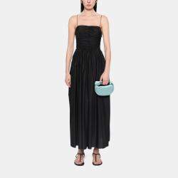 Pre Owned Bottega Veneta Blue Candy Nappa Intrecciato Jodie